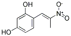 1-(2,4-DIHYDROXYPHENYL)-2-NITROPROPENE Struktur