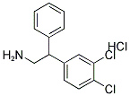 2-(3,4-DICHLOROPHENYL)-2-PHENYLETHYLAMINE HYDROCHLORIDE Struktur