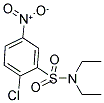 2-CHLORO-N,N-DIETHYL-5-NITRO-BENZENESULFONAMIDE Struktur