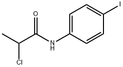 2-CHLORO-N-(4-IODOPHENYL)PROPANAMIDE Struktur