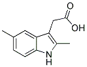 (2,5-DIMETHYL-1H-INDOL-3-YL)-ACETIC ACID Struktur