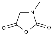 3-METHYLOXAZOLIDINE-2,5-DIONE Struktur