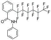 N-PHENYL-2-(1,1,2,2,3,3,4,4,5,5,6,6,6-TRIDECAFLUOROHEXYL)BENZAMIDE Struktur