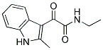 N-ETHYL-2-(2-METHYL-1H-INDOL-3-YL)-2-OXO-ACETAMIDE Struktur