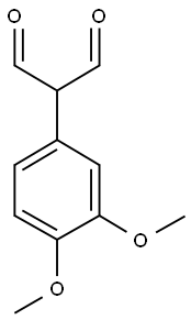 2-(3,4-DIMETHOXY-PHENYL)MALONDIALDEHYDE Struktur