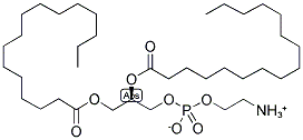 1,2-DIPALMITOYL-SN-GLYCERO-3-PHOSPHATIDYLETHANOLAMINE Struktur