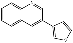 3-(3-THIENYL)QUINOLINE Struktur