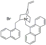 N-(9-ANTHRACENEMETHYL)CINCHONIUM BROMIDE Struktur