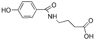 4-[(4-HYDROXYBENZOYL)AMINO]BUTANOIC ACID Struktur