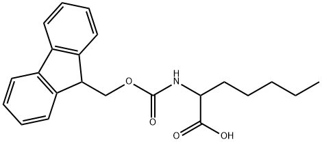 FMOC-2-AMINOHEPTANOIC ACID Struktur