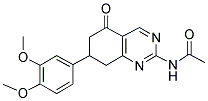 N-[7-(3,4-DIMETHOXYPHENYL)-5-OXO-5,6,7,8-TETRAHYDROQUINAZOLIN-2-YL]ACETAMIDE