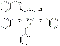 CHLORO 2,3,4,6-TETRA-O-BENZYL-A-D-GLUCOPYRANOSIDE Struktur