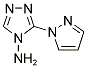 3-(1H-PYRAZOL-1-YL)-4H-1,2,4-TRIAZOL-4-AMINE Struktur