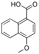 4-METHOXY-NAPHTHALENE-1-CARBOXYLIC ACID Struktur