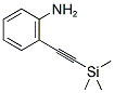 2-[(TRIMETHYLSILYL)ETHYNYL]ANILINE Struktur