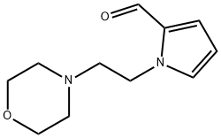 1-(2-MORPHOLIN-4-YL-ETHYL)-1H-PYRROLE-2-CARBALDEHYDE Struktur