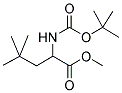 METHYL N-A-BOC-B-(T-BUTYL)ALANINATE Struktur