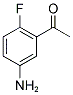 1-(5-AMINO-2-FLUOROPHENYL)ETHAN-1-ONE Struktur