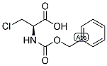 N-ALPHA-CARBOBENZOXY-3-CHLORO-L-ALANINE Struktur