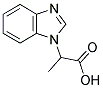 2-(1H-BENZIMIDAZOL-1-YL)PROPANOIC ACID Struktur