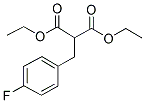 DIETHYL (4-FLUOROBENZYL)MALONATE Struktur