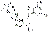 2-AMINO-2'-DEOXYADENOSINE-5'-TRIPHOSPHATE LITHIUM SALT Struktur