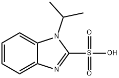 1-ISOPROPYL-1H-BENZIMIDAZOLE-2-SULFONIC ACID Struktur