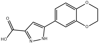 5-(2,3-DIHYDRO-BENZO[1,4]DIOXIN-6-YL)-2H-PYRAZOLE-3-CARBOXYLIC ACID price.