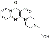 2-[4-(2-HYDROXY-ETHYL)-PIPERAZIN-1-YL]-4-OXO-4H-PYRIDO[1,2-A]PYRIMIDINE-3-CARBALDEHYDE Struktur