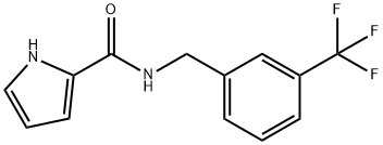 N-[3-(TRIFLUOROMETHYL)BENZYL]-1H-PYRROLE-2-CARBOXAMIDE Struktur