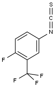 4-FLUORO-3-(TRIFLUOROMETHYL)PHENYL ISOTHIOCYANATE Struktur