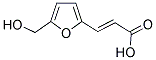 3-(5-HYDROXYMETHYL-FURAN-2-YL)-ACRYLIC ACID Struktur