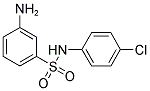 3-AMINO-N-(4-CHLORO-PHENYL)-BENZENESULFONAMIDE Struktur