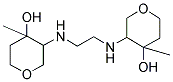 3-({2-[(4-HYDROXY-4-METHYLTETRAHYDRO-2H-PYRAN-3-YL)AMINO]ETHYL}AMINO)-4-METHYLTETRAHYDRO-2H-PYRAN-4-OL Struktur