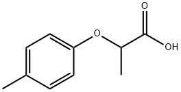 2-(4-METHYLPHENOXY)PROPIONIC ACID Struktur