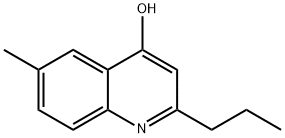 4-HYDROXY-6-METHYL-2-PROPYLQUINOLINE Struktur