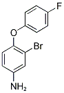 3-BROMO-4-(4-FLUOROPHENOXY)ANILINE Struktur