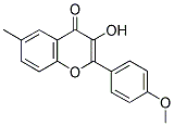 3-HYDROXY-4'-METHOXY-6-METHYLFLAVONE Struktur