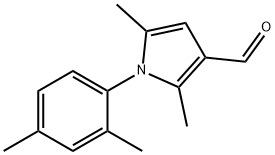 1-(2,4-DIMETHYL-PHENYL)-2,5-DIMETHYL-1H-PYRROLE-3-CARBALDEHYDE Struktur