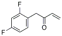 1-(2,4-DIFLUORO-PHENYL)-BUT-3-EN-2-ONE Struktur