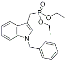 DIETHYL[(1-BENZYL-INDOL-3-YL)METHYL] PHOSPHONATE Struktur