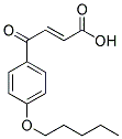 4-OXO-4-(4-PENTYLOXY-PHENYL)-BUT-2-ENOIC ACID Struktur