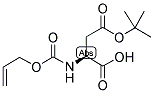 ALOC-ASP(OTBU)-OH Struktur