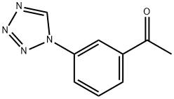 1-[3-(1H-TETRAZOL-1-YL)PHENYL]ETHANONE Struktur