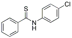 N-(4-CHLOROPHENYL)BENZENECARBOTHIOAMIDE Struktur