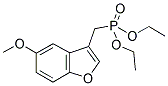 DIETHYL [(5-METHOXY-BENZOFURAN-3-YL)METHYL] PHOSPHONATE Struktur