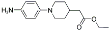 [1-(4-AMINO-PHENYL)-PIPERIDIN-4-YL]-ACETIC ACID ETHYL ESTER Struktur