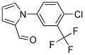 1-[4-CHLORO-3-(TRIFLUOROMETHYL)PHENYL]-1H-PYRROLE-2-CARBALDEHYDE Struktur