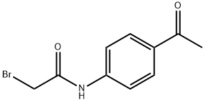 N-(4-ACETYLPHENYL)-2-BROMOACETAMIDE Struktur