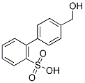 2-(4'-HYDROXYMETHYLPHENYL) BENZENESULFONIC ACID Struktur